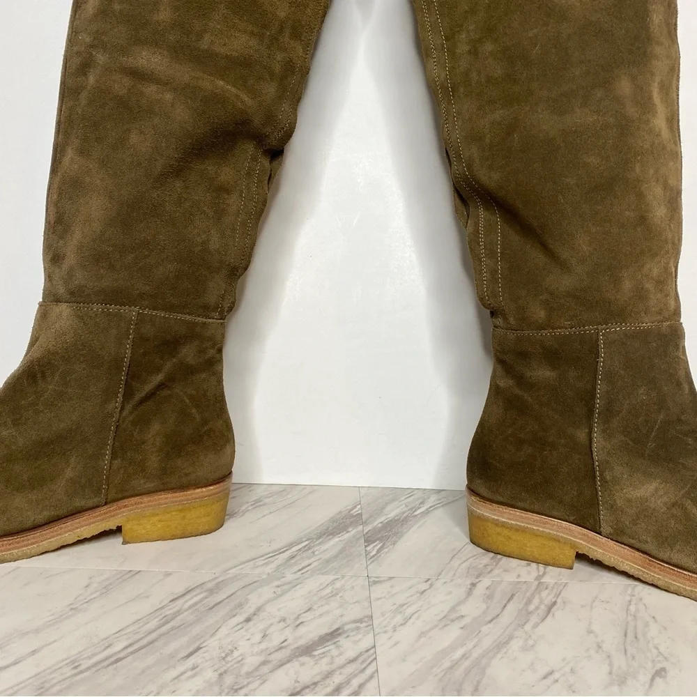 Free People Banks Slouch Suede Over the Knee Boot 6 1/2